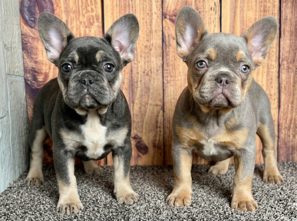 French Bulldog eye discharge with sticky mucus and mild irritation