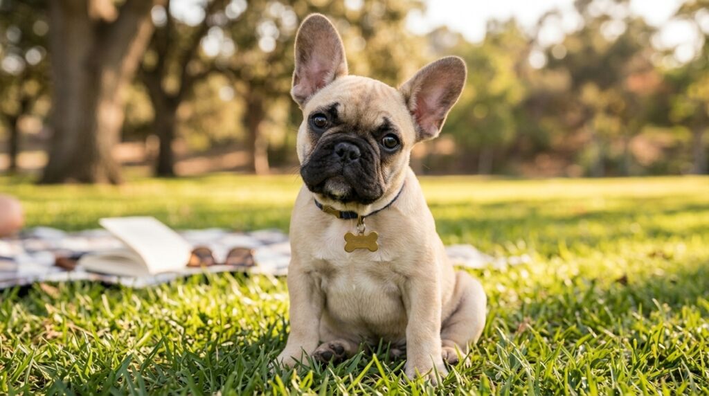 French Bulldog breathing at night showing noisy sleep breathing and possible BOAS signs
