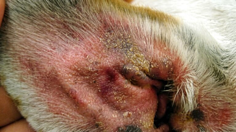 french bulldog yeast skin infection
