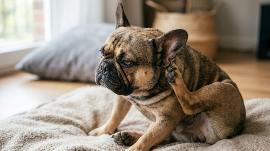 french bulldog itchy skin: causes and diagnosis