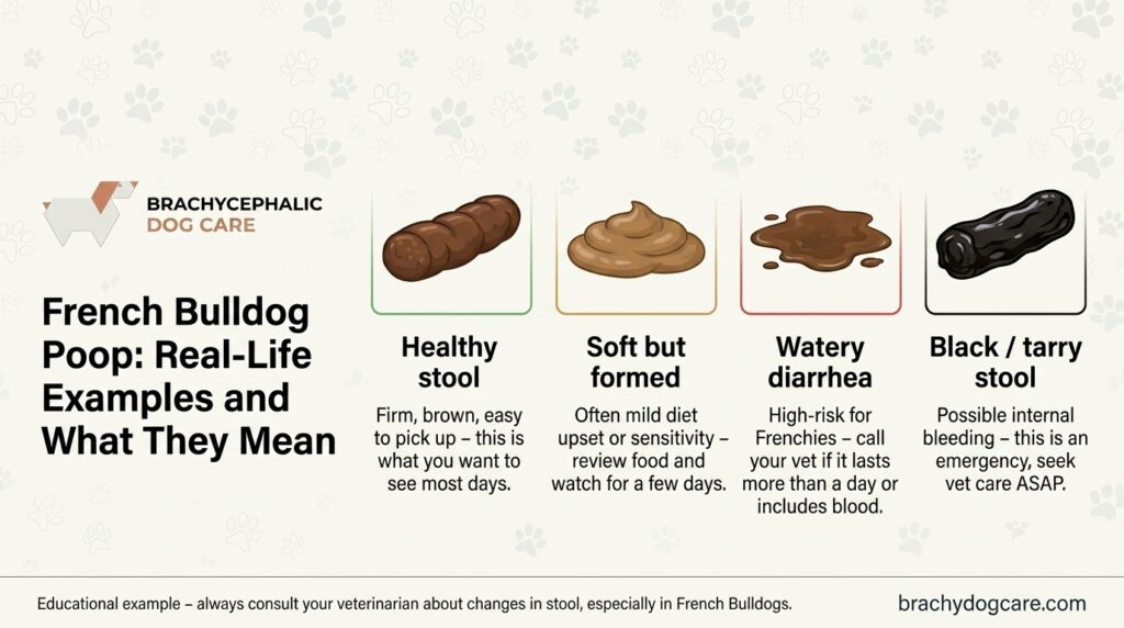 French Bulldog Poop Chart:real life example